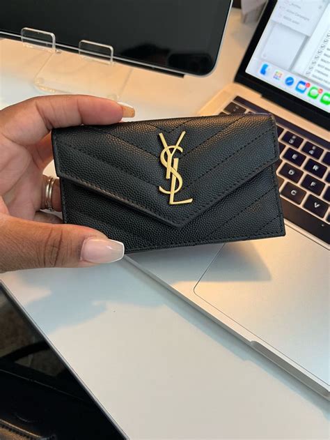 ysl used y wallet|YSL small wallet for women.